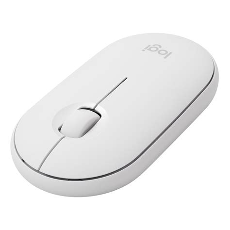 Logitech Pebble M350 Wireless Mouse - OFF-WHITE - 2.4GHZ/BT - N/A